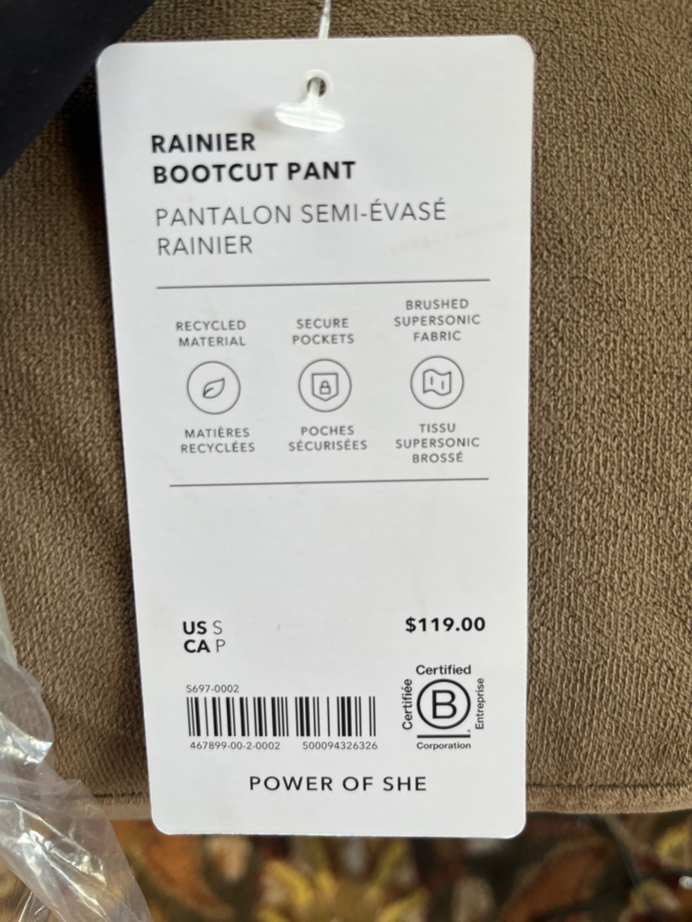 NWT Athleta Rainer bootcut pants - Picture 14 of 14